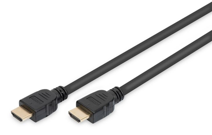 Picture of Digitus HDMI Type A v2.1 (M) to HDMI Type A (M) 36GBs UHD 8K 60Hz Monitor Cable 0.5m